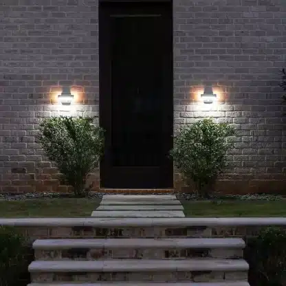 Gama Sonic Architectural Outdoor Solar Wall Light