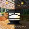 Solar Post Cap Lights Outdoor