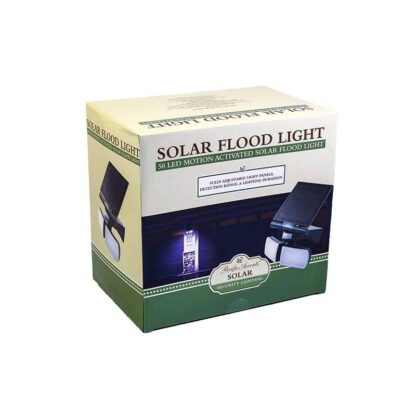 Pacific Accents 50 LED Motion Activated Solar Flood Light