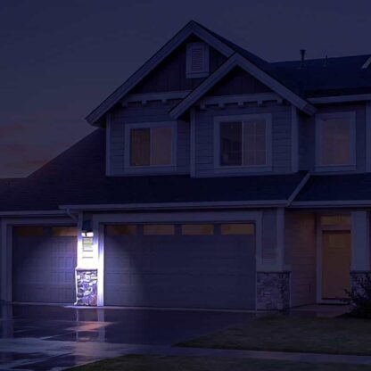 Pacific Accents 50 LED Motion Activated Solar Flood Light House