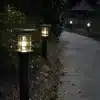 Stainless Steel Bollard Solar Light